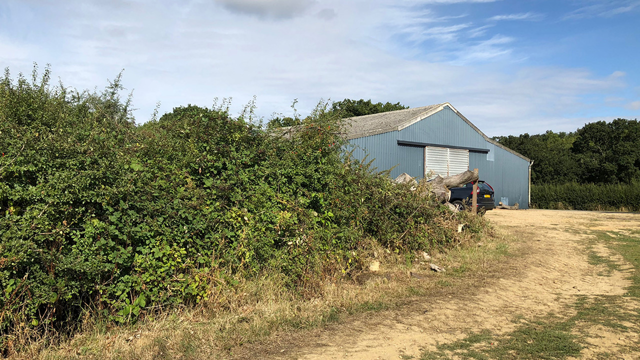 The original Picks Barn, pictured September 2018 prior to the works commencing.