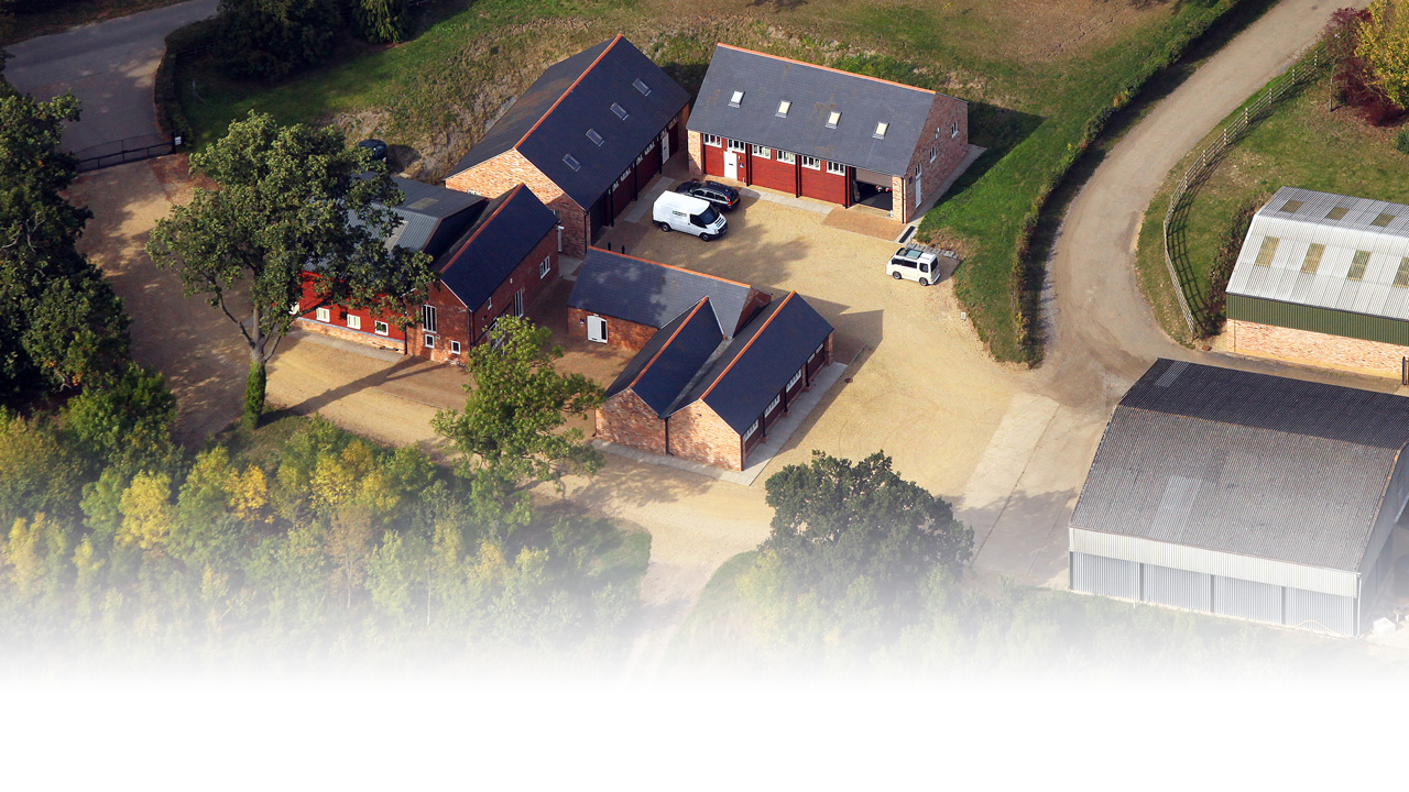 Lyndon Barns Commercial Property Site Aerial View