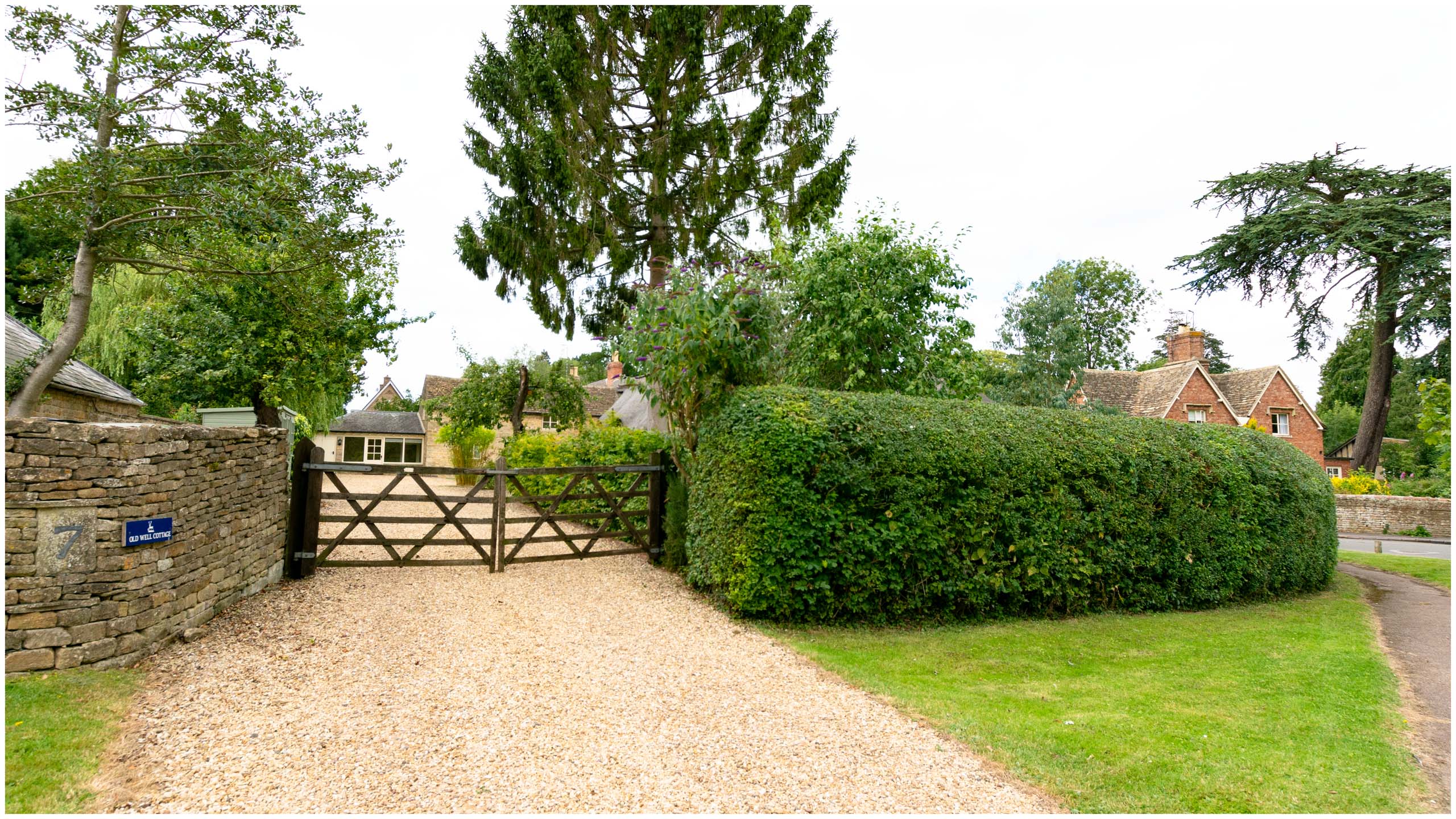 Old Well Cottage, Outside Entrance