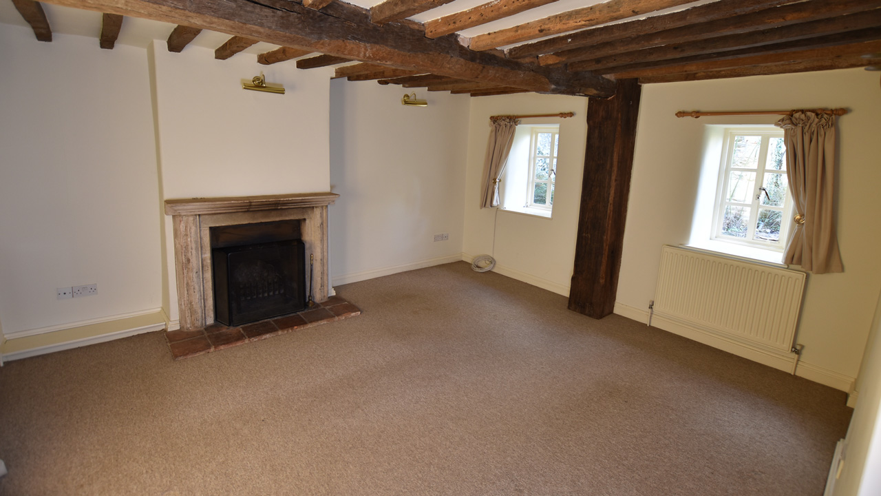 Post Office Cottage Sitting Room & Fireplace